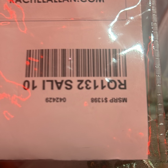 Sweet 16 dress, sage green, pink, white, silver. Size 9 - Picture 15 of 15